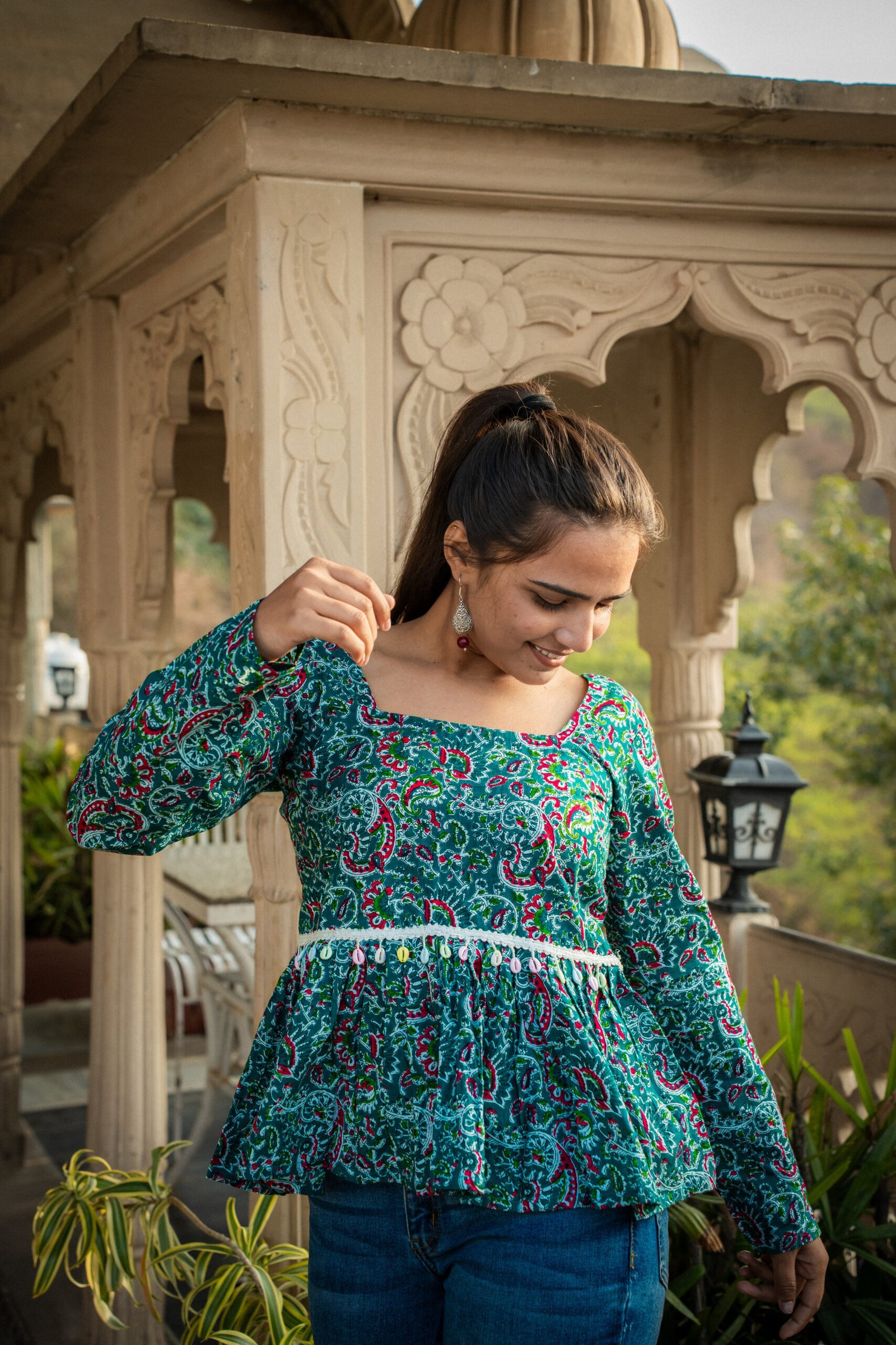 Zariya Paisley Kurti